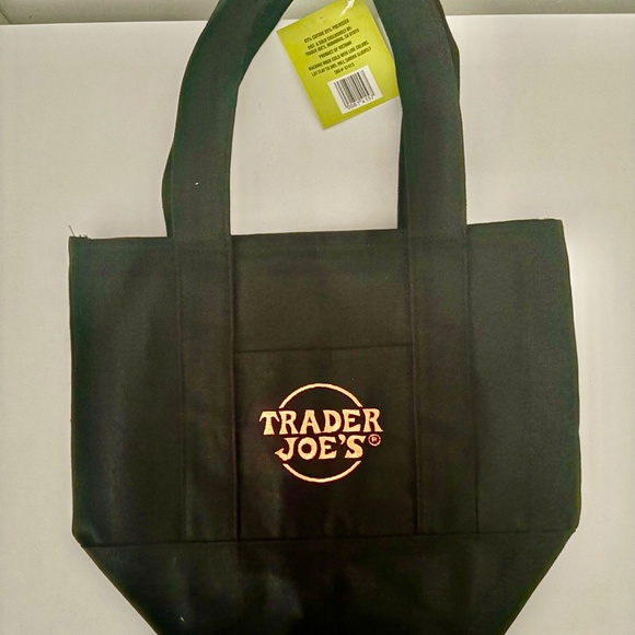 NEW Tags Limited Edition Trader Joe's Mini Halloween Canvas Tote Bag - Picture 4 of 5